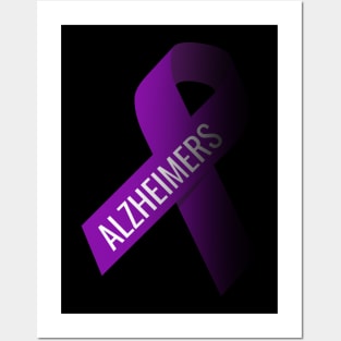 Alzheimers Awareness Posters and Art